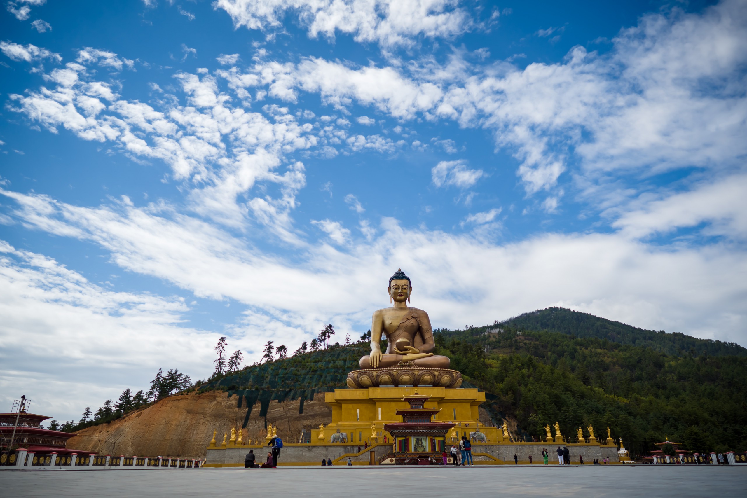 Giant Bhuddha Statue at Buddha Point, Thimphu, Bhutan